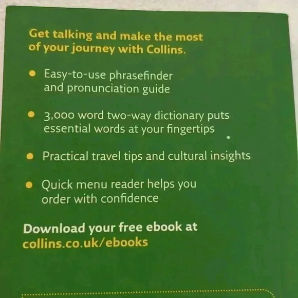 Travelflips Italian Flip Cards. Collin’s Gem Italian Phrasebook and Dictionary. - Picture 5 of 5